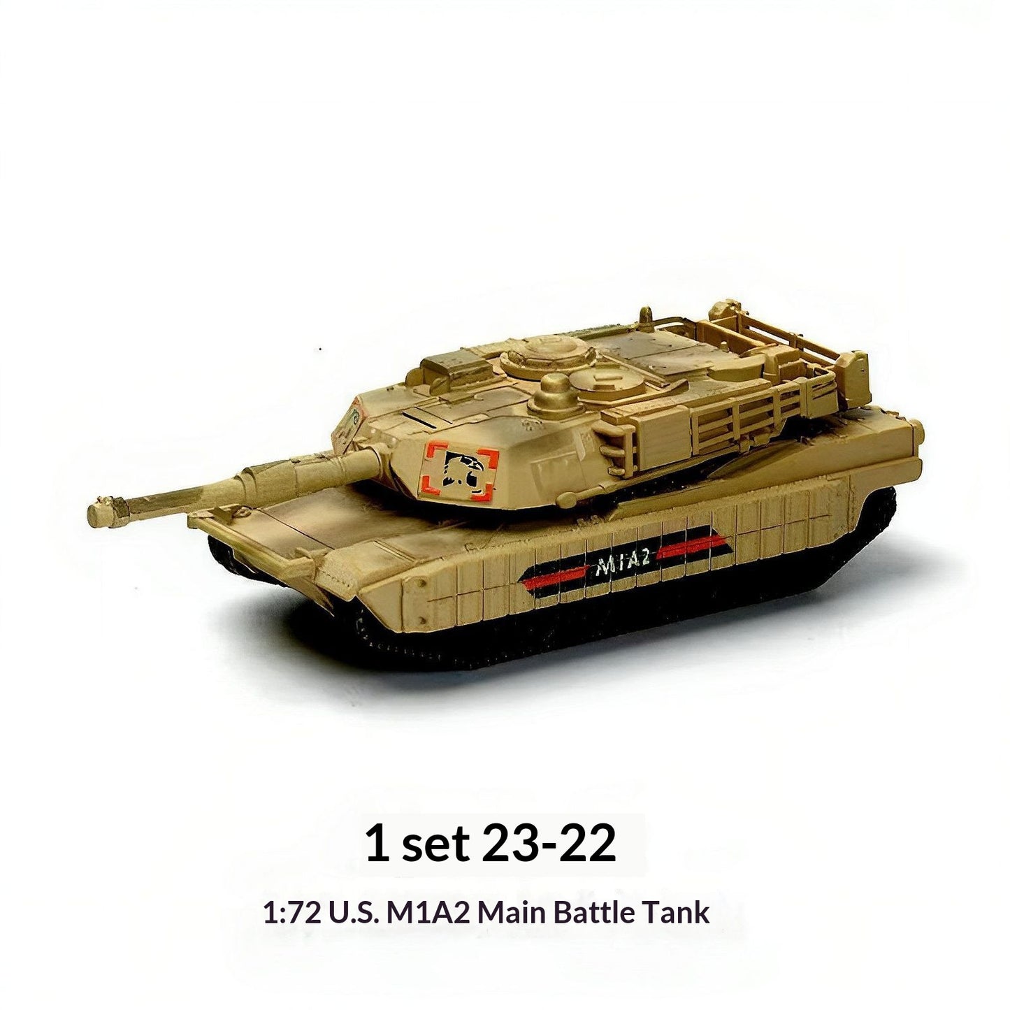 XUJA 23-22 1:72 M1A2 main battle tank