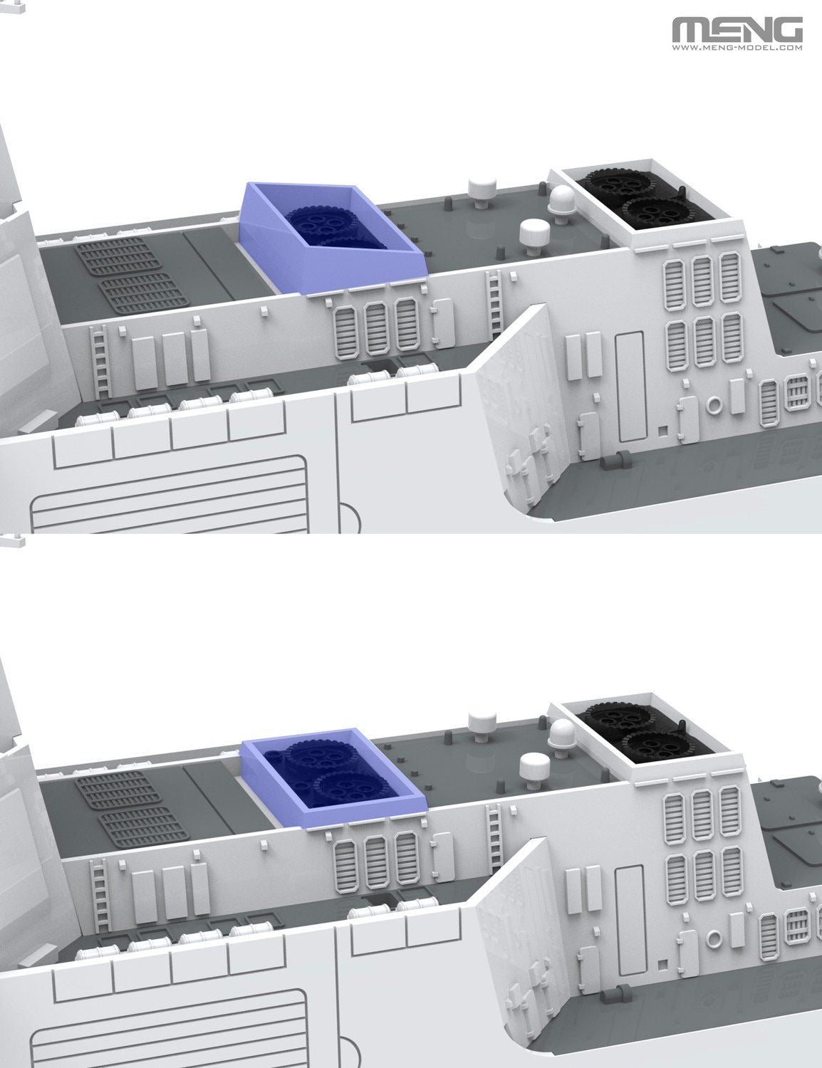 Meng PS-009 1/700 055 Guided Missile Destroyer