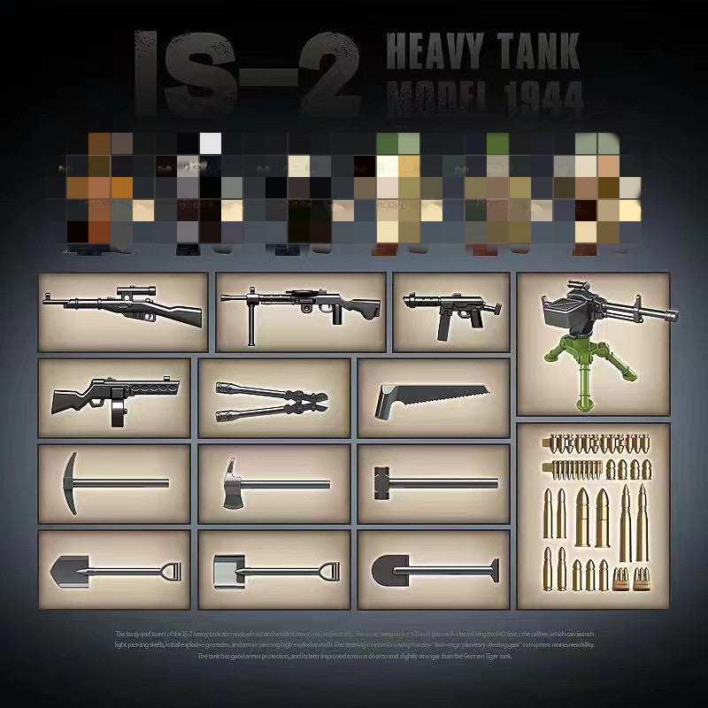 QUANGUAN 100249 IS-2 Heavy Tank Model 1944