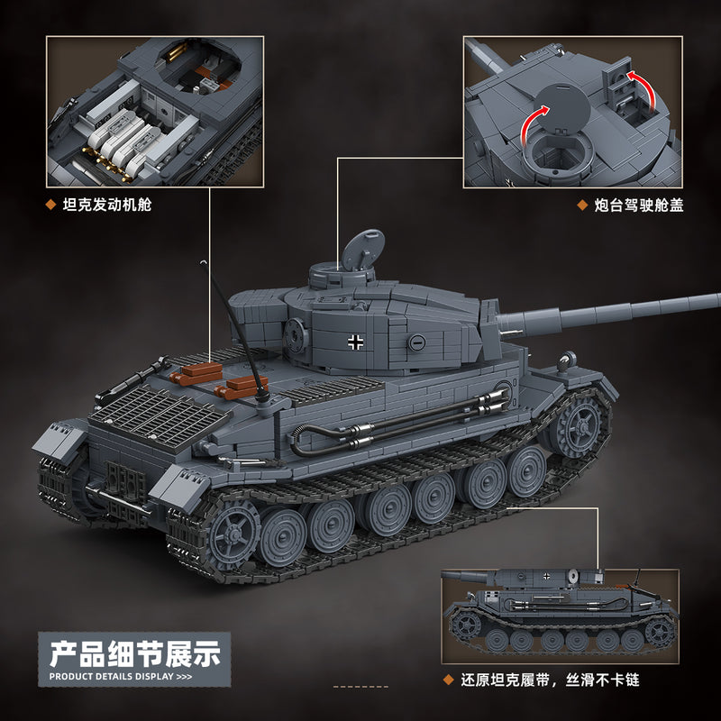 QUANGUAN 100308 VK 45.01(P) Panzerkampfwagen VI Tiger(P)