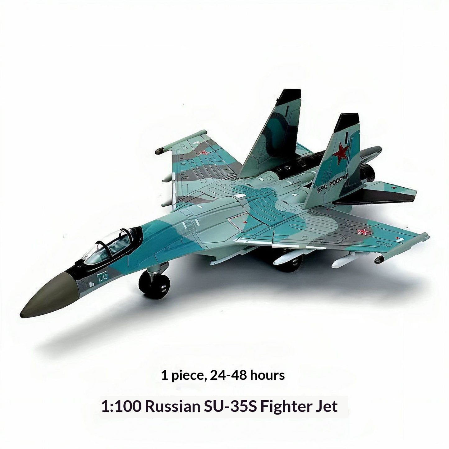 XUJA 24-48 1:100 Russian SU-35S stealth fighter