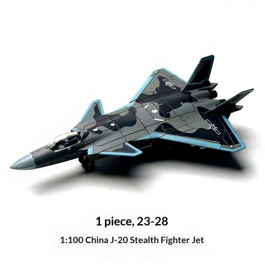XUJA 23-28 1:100  China J-20 stealth fighter jet