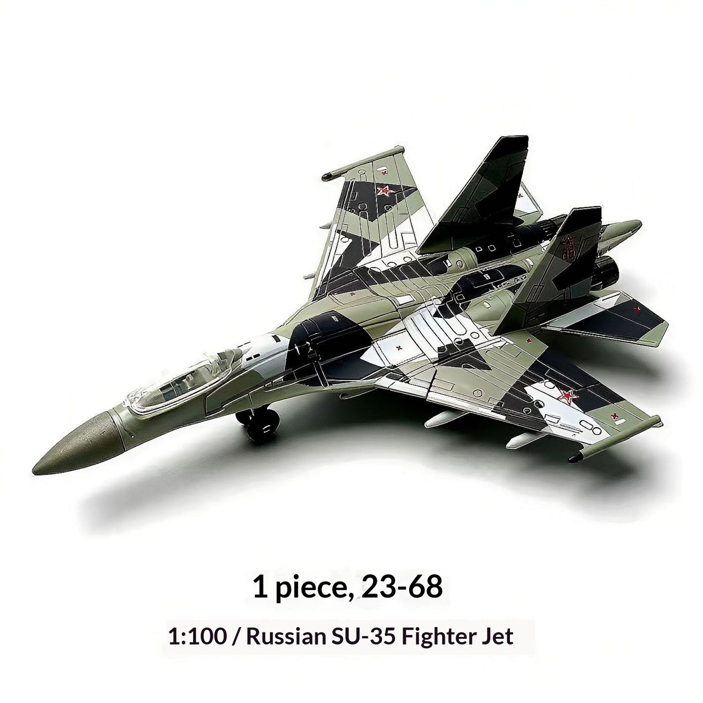 XUJA 23-68 1:100 Russian SU-35 fighter jet