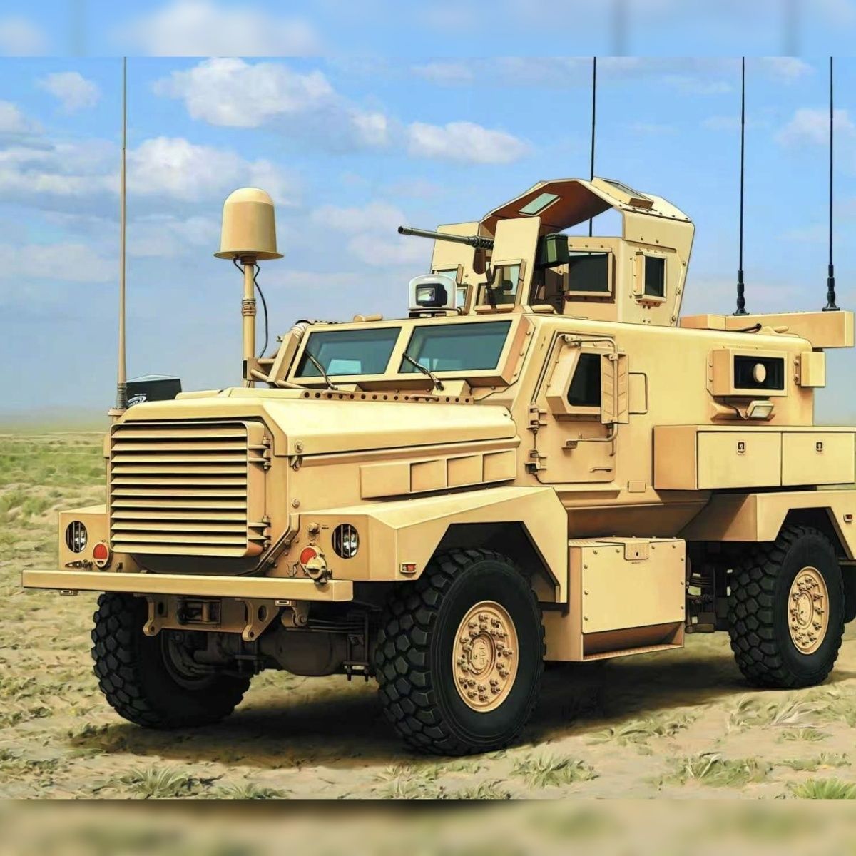 Trumpeter 80156 1/35 Cougar H A1 4X4 MRAP