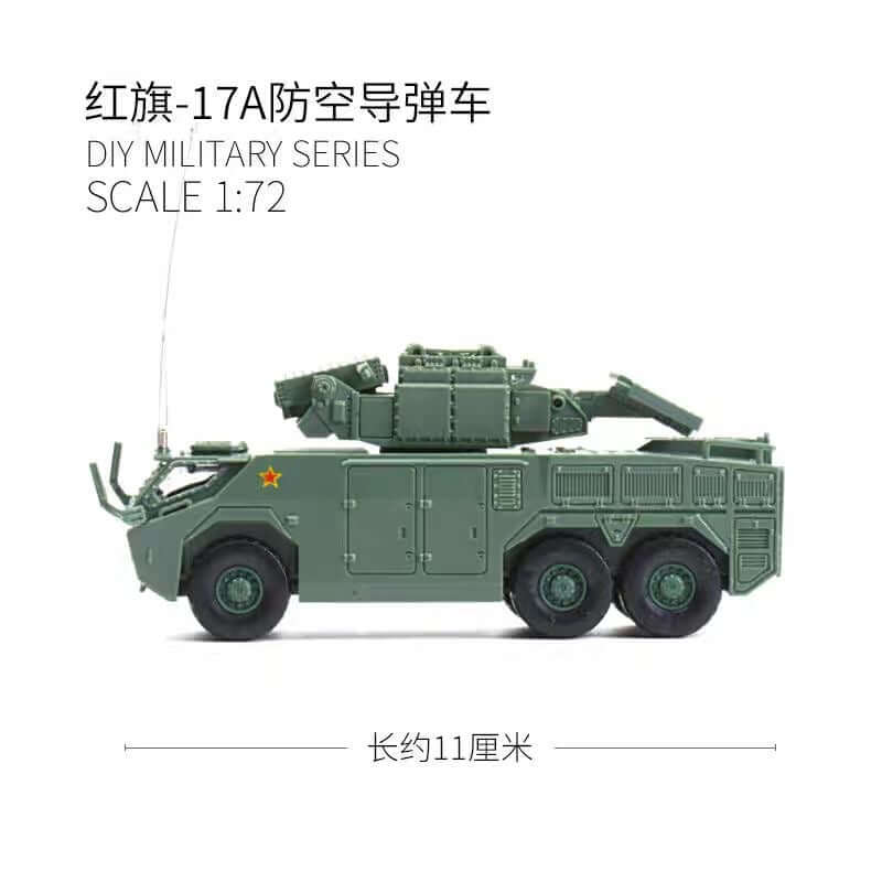 4D Model 1/72 Hongqi 17A air defense missile vehicle