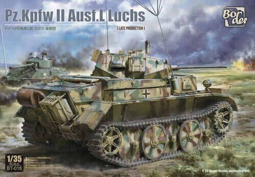 Border BT-018 1/35 Pz.Kpfw II Ausf.L luchs LATE PRODUCTION