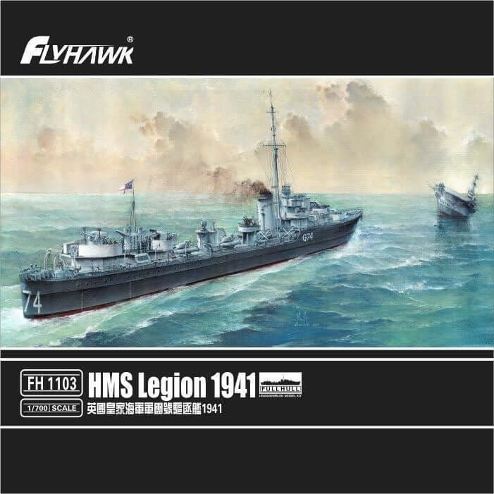 FLYHAWK FH1103 1/700 HMS Legion 1941