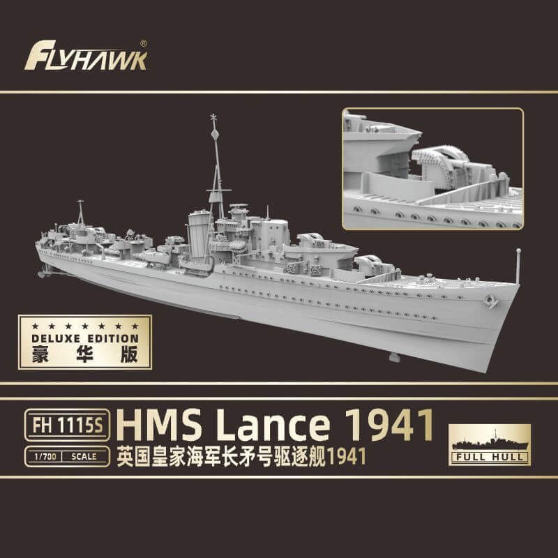 FLYHAWK FH1115S 1/700 HMS Lance 1941