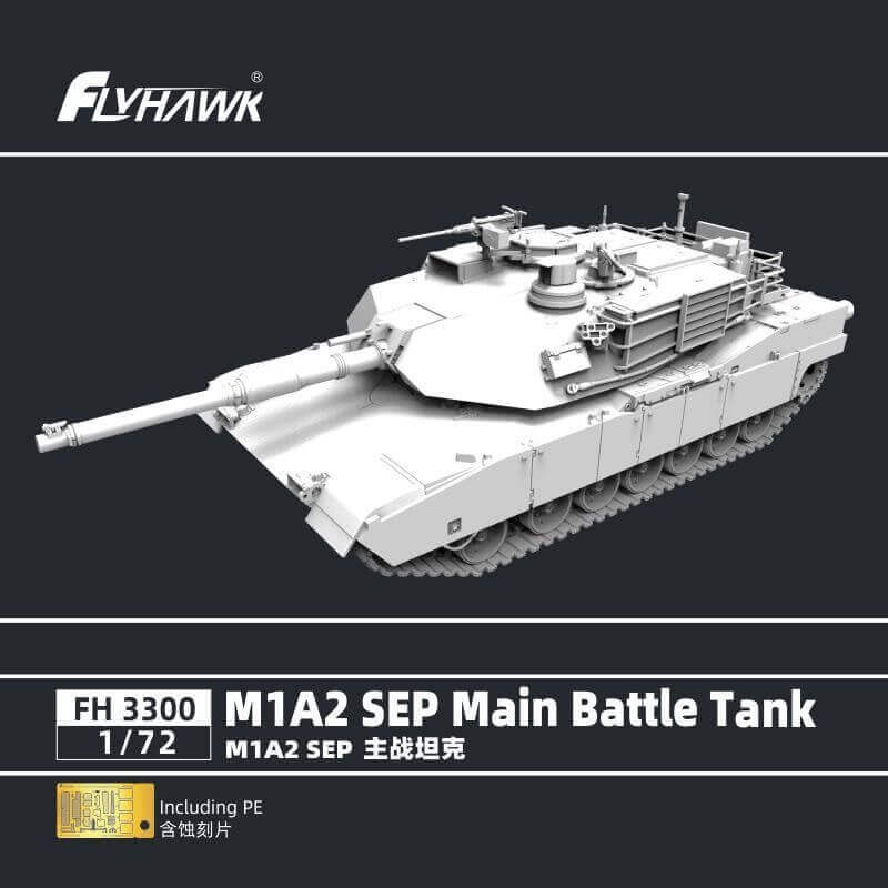 FLYHAWK FH3300 1/72 M1A2 SEP Main Battle Tank