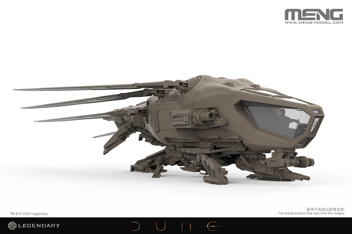 MENG DS-009 1/72 Dune Harkonnen Ornithopter