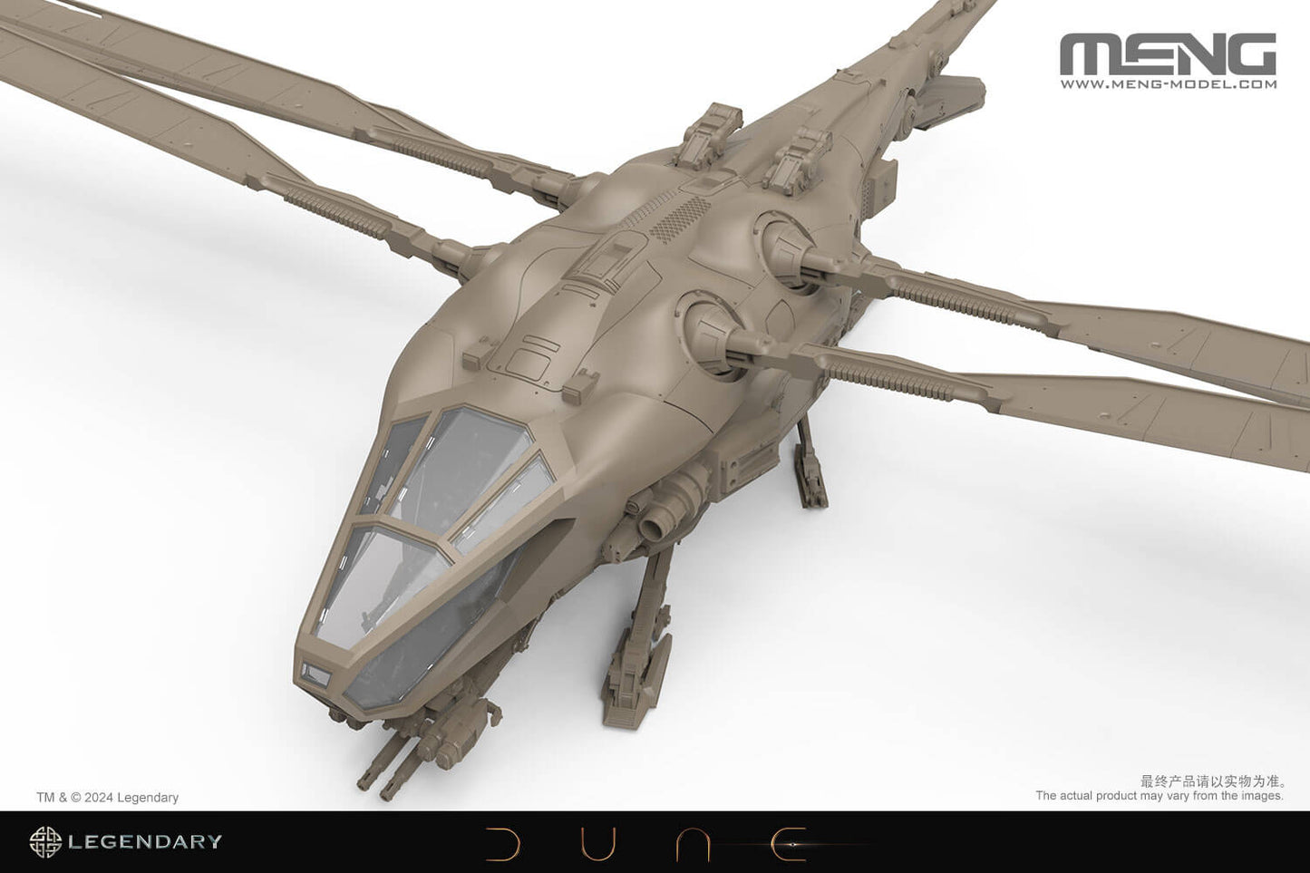 MENG DS-009 1/72 Dune Harkonnen Ornithopter