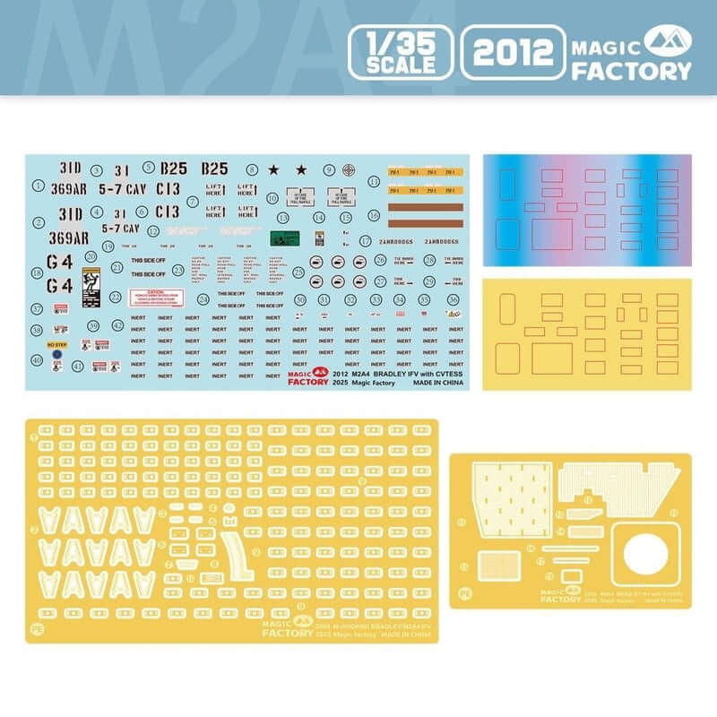 Magic Factory 1/35 M2A4 Bradley IFV 2012