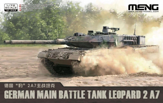 Meng 72-002 1/72 German Main Battle Tannk Leopard 2A7