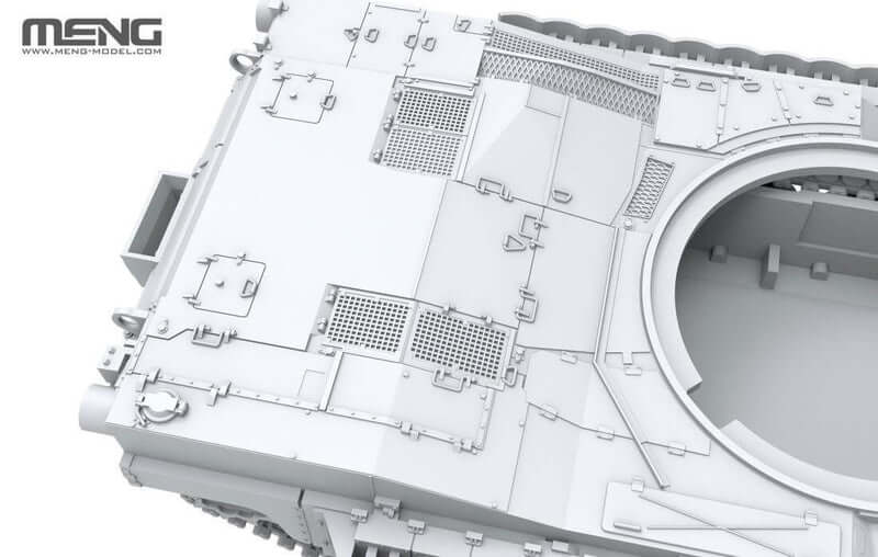 Meng 72-003 1/72 U.S. Main Battle Tank M1A2 SEP Abrams TUSK II