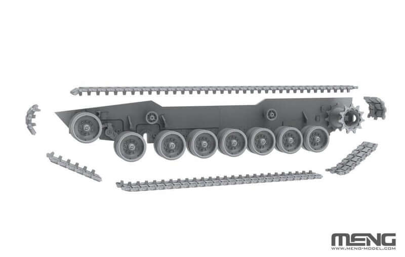 Meng 72-003 1/72 U.S. Main Battle Tank M1A2 SEP Abrams TUSK II