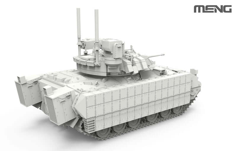 Meng 72-005 1/72 US M2A3 Bradley BUSK III Infantry Fighting Vehicle