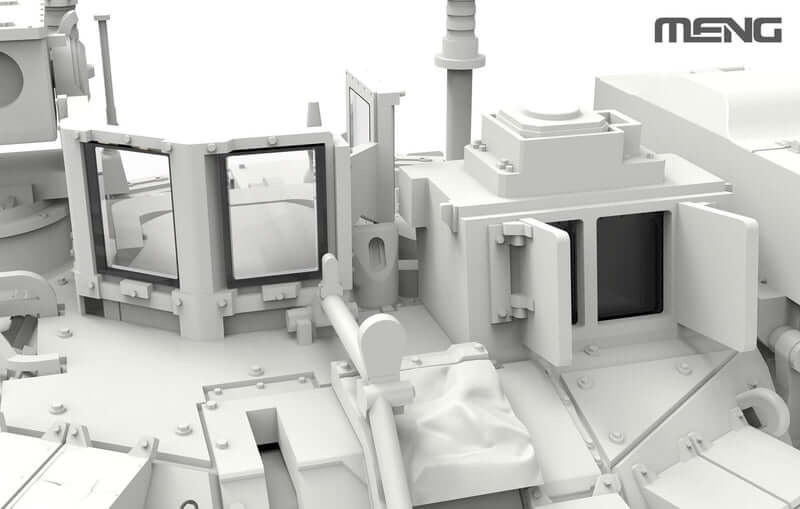 Meng 72-005 1/72 US M2A3 Bradley BUSK III Infantry Fighting Vehicle