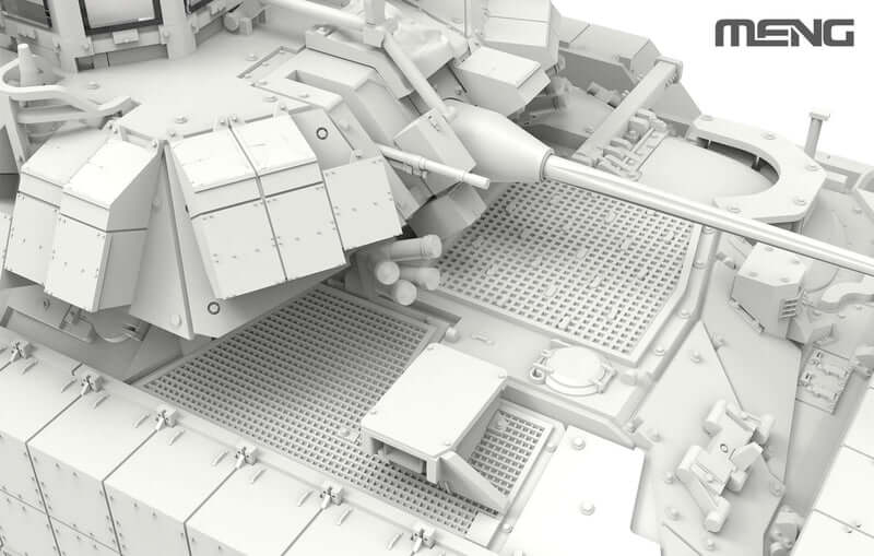 Meng 72-005 1/72 US M2A3 Bradley BUSK III Infantry Fighting Vehicle