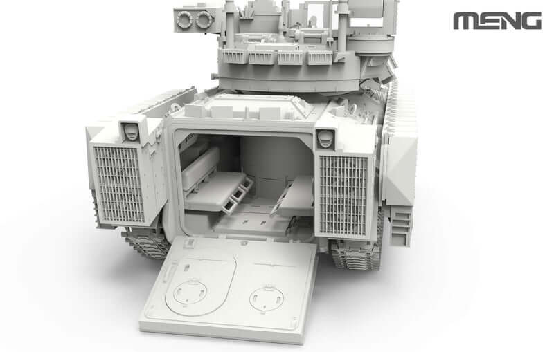 Meng 72-005 1/72 US M2A3 Bradley BUSK III Infantry Fighting Vehicle