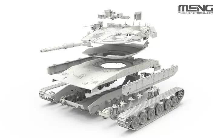 Meng 72-006 1/72 Israeli Main Battle Tank Merkava Mk.4M