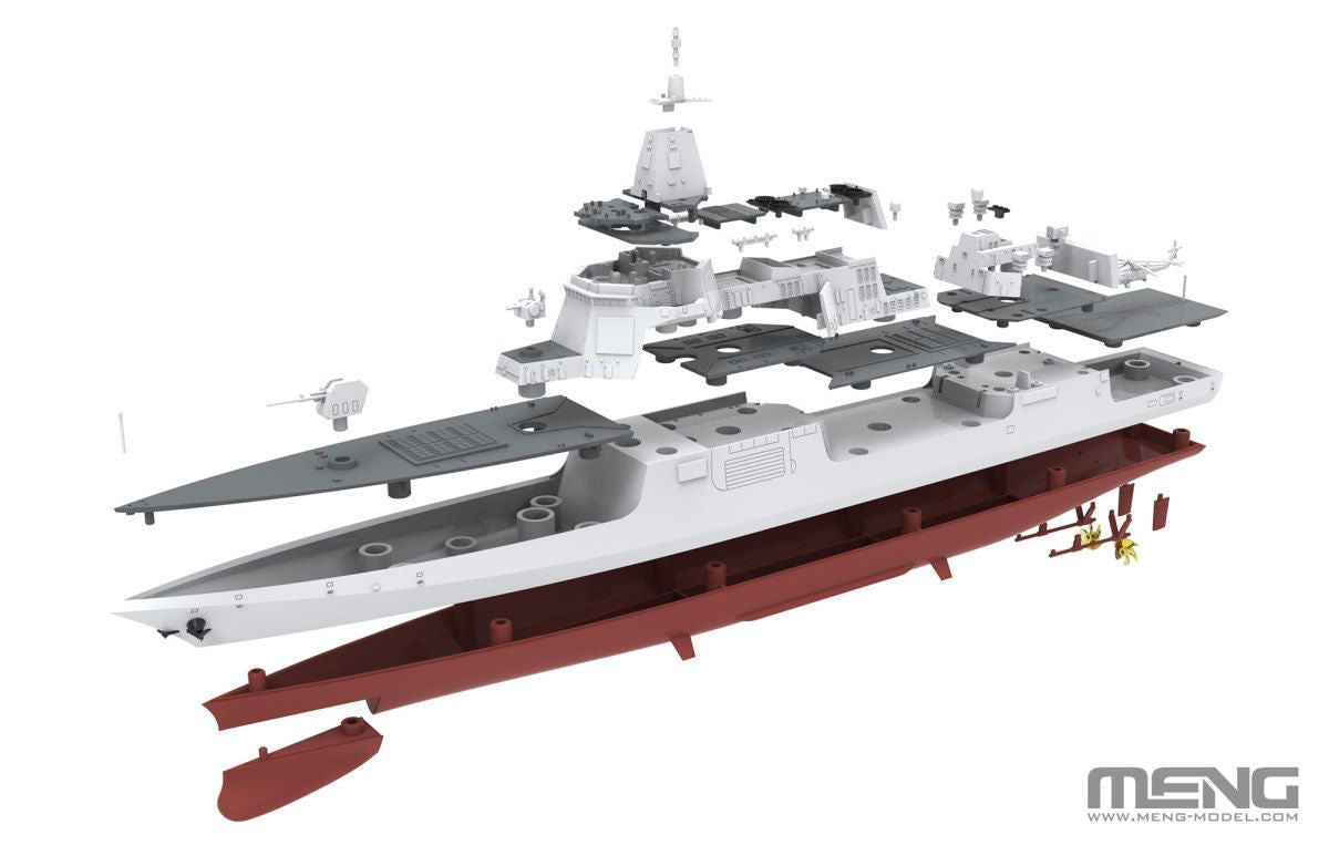 Meng PS-009 1/700 055 Guided Missile Destroyer