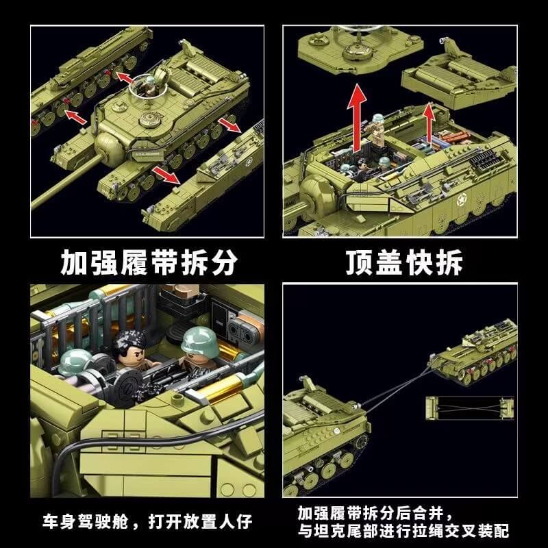 PANLOS 628010 T28 Heavy Tank