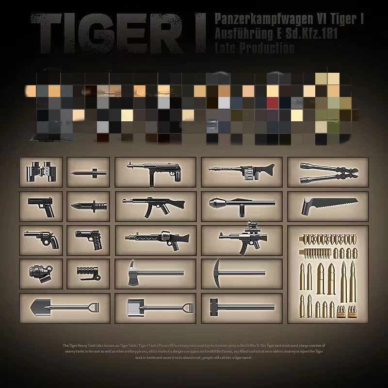 QUANGUAN 100233 Tiger I Late Produetion