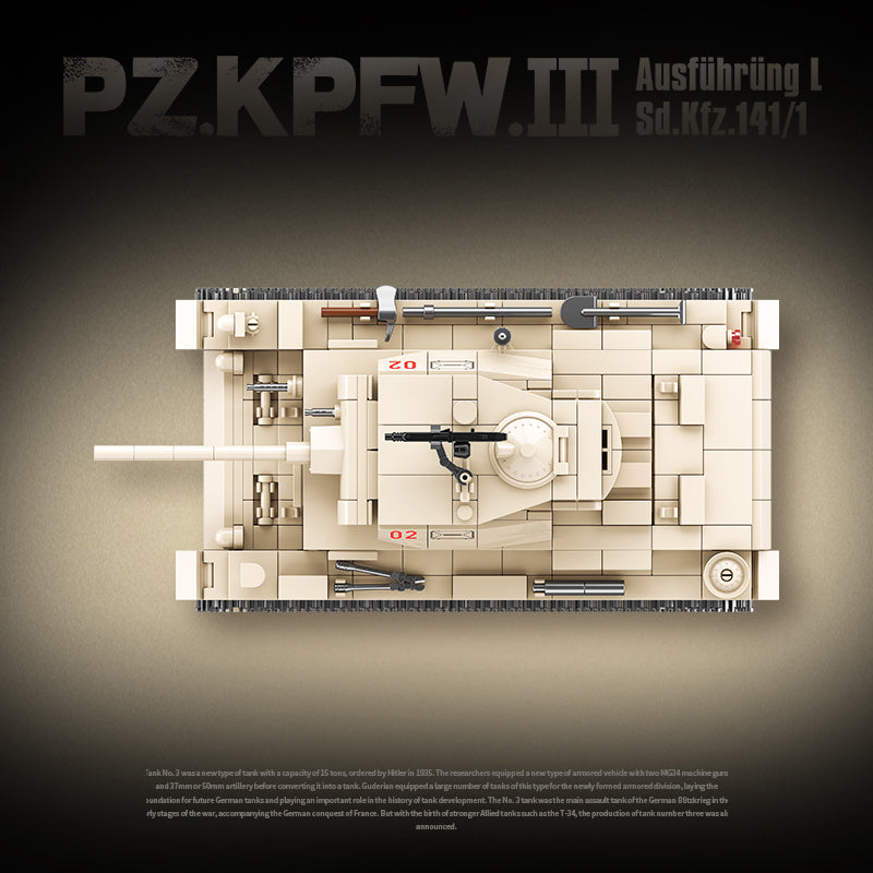 QUANGUAN 100247 Panzer III Type L