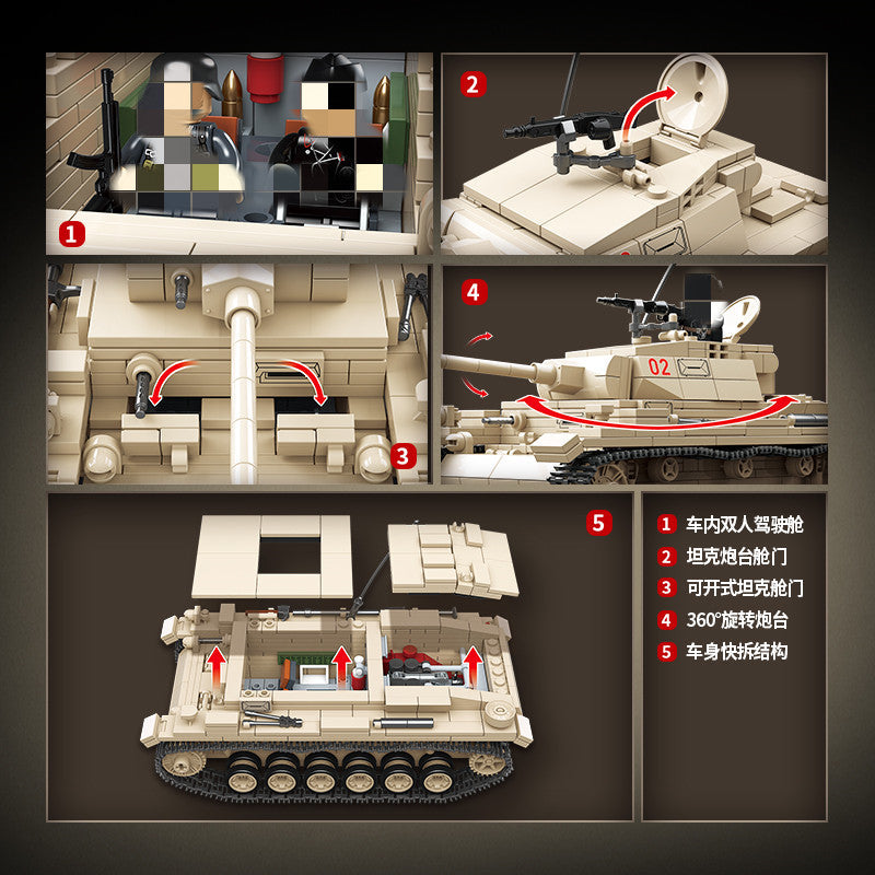 QUANGUAN 100247 Panzer III Type L