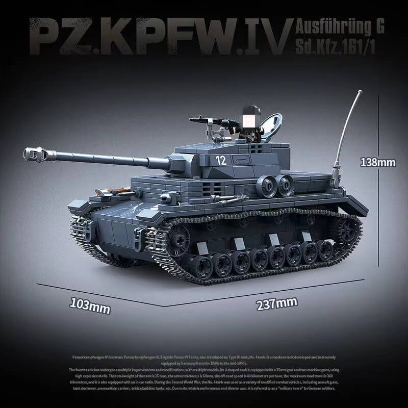 QUANGUAN 100251 Panzer IV Type G