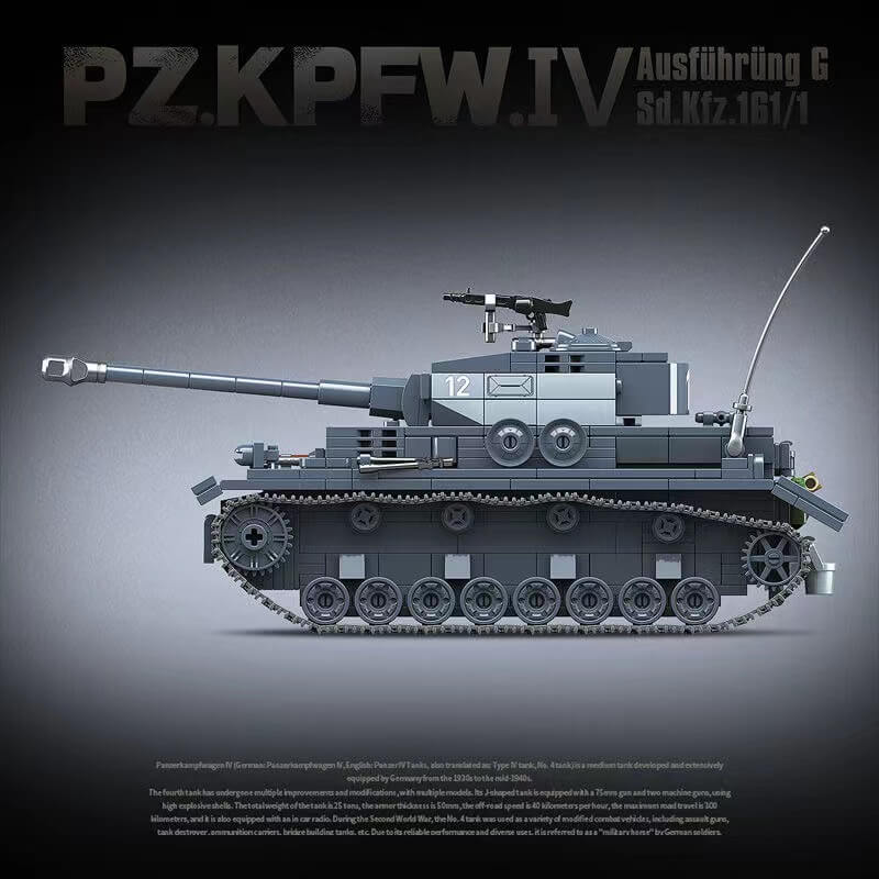 QUANGUAN 100251 Panzer IV Type G