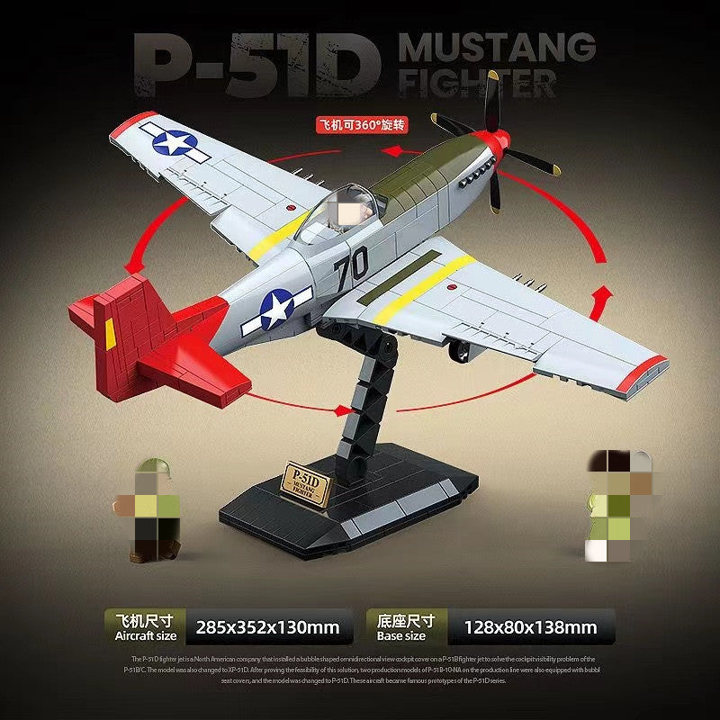 QUANGUAN 100278 P-51D Mustang