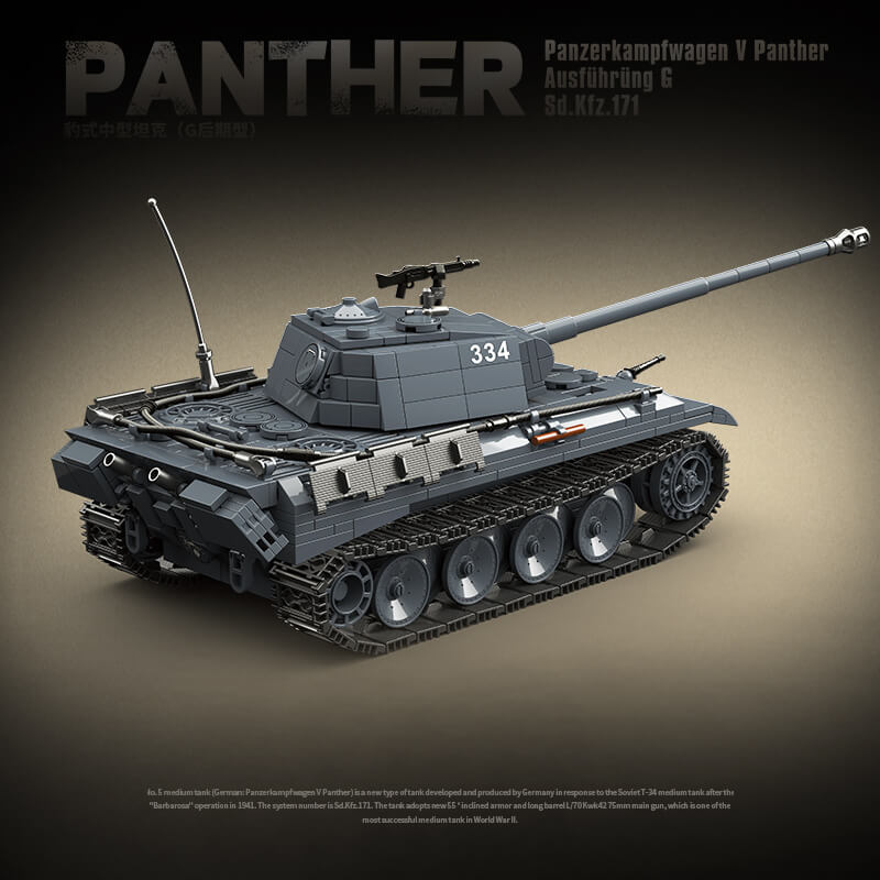 Quanguan 100246 Panther G Medium Tank