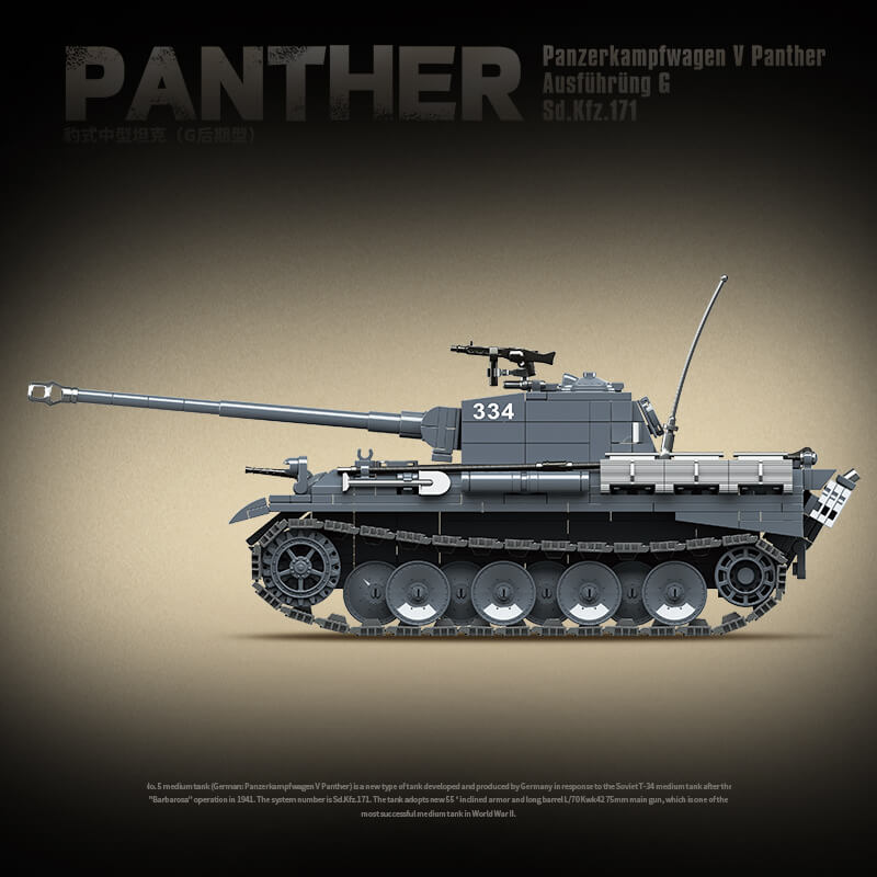 Quanguan 100246 Panther G Medium Tank