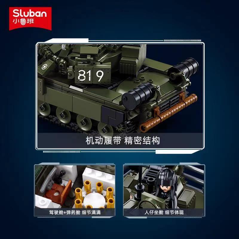 Sluban T-80BVMS Main Battle Tank