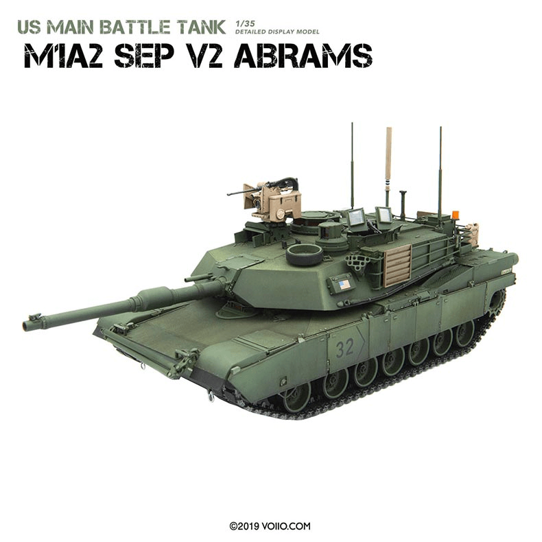 VOIIO 01101 1/35 US M1A2 SEP V2 Tank