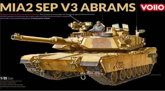 VOIIO 01102 1/35 M1A2 SEP V3 ABRAMS Tank