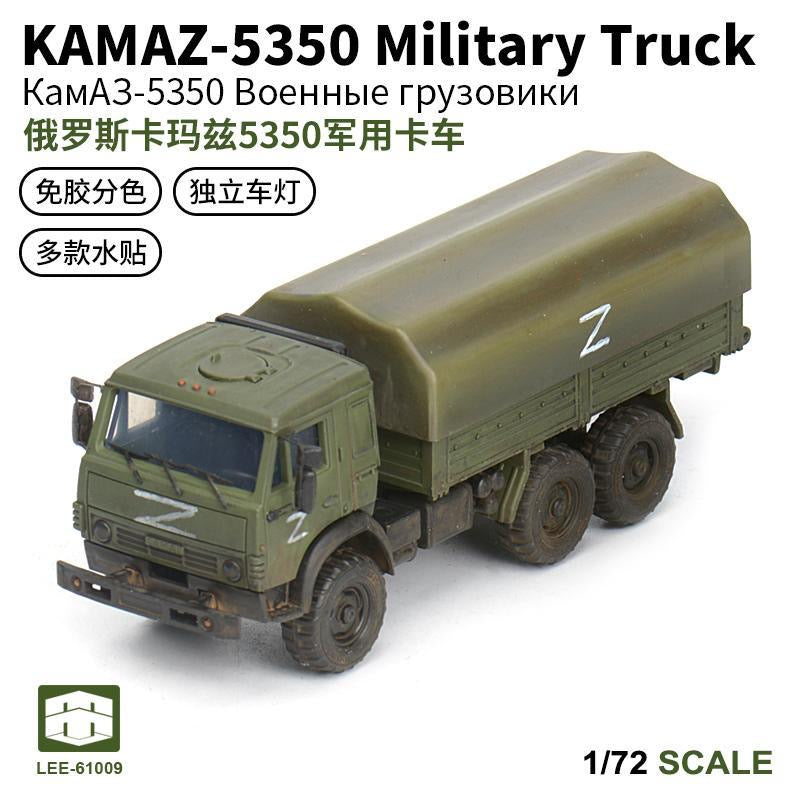 XIXILI Model 1/72 KAMAZ-5350 Military Truck