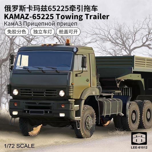 XIXILI Model 61012 1/72 KAMAZ-65225 Towing Trailer