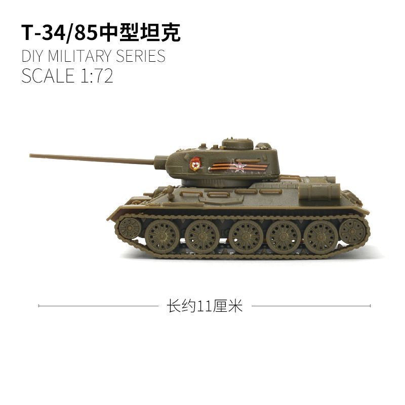 XIXILI Model 80043 1/72 T34/85 Model 1944 Tank