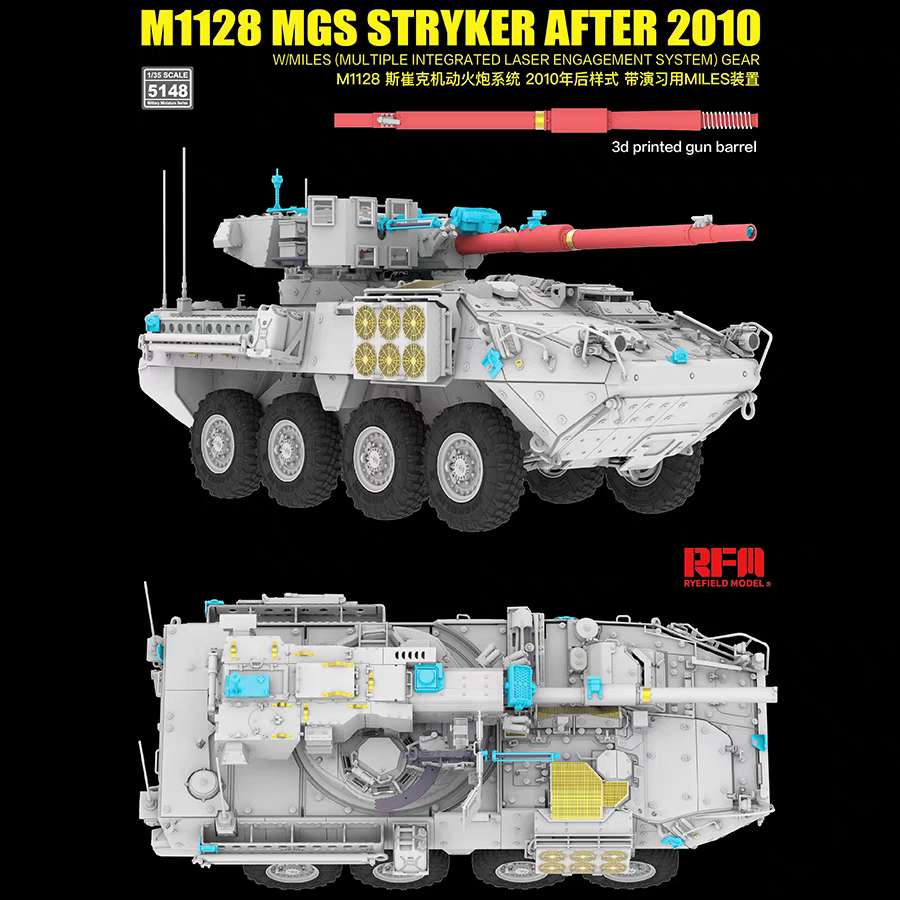 RFM RM-5148 1/35 M1128 MGS Stryker After 2010