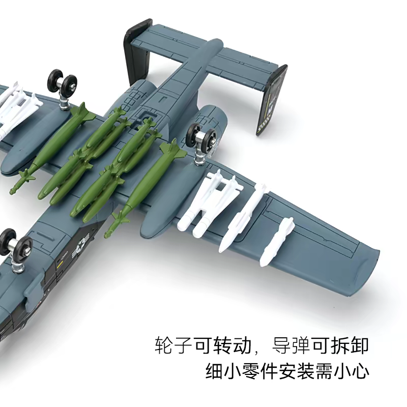 XUJA 25-8 1/72 A-10 Thunderbolt II supporting attack aircraft